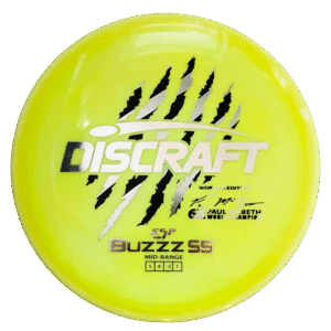 ESP Swirl Buzzz SS - Paul McBeth 6x Claw - Worlds 2026 Edition Yellow