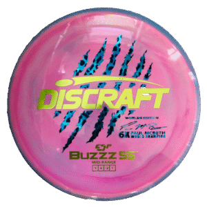 ESP Swirl Buzzz SS - Paul McBeth 6x Claw - Worlds 2026 Edition Pink