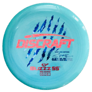 ESP Swirl Buzzz SS - Paul McBeth 6x Claw - Worlds 2026 Edition Teal