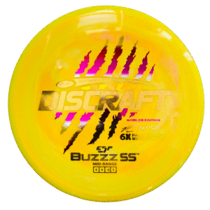 ESP Swirl Buzzz SS - Paul McBeth 6x Claw - Worlds 2026 Edition Yellow