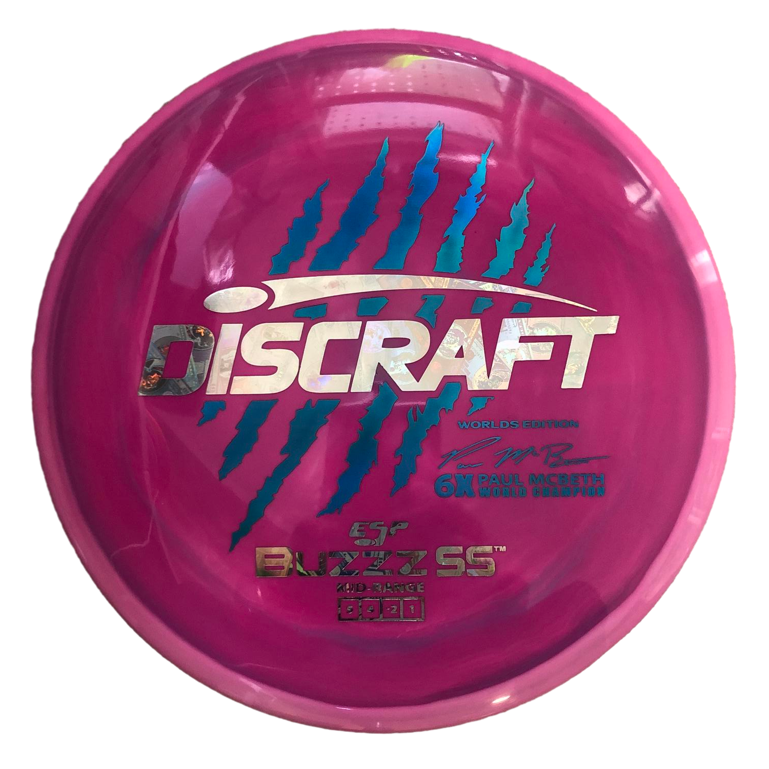 Swirl ESP Buzzz SS - Paul McBeth 6x-Claw - 2026 Worlds Edition Purple