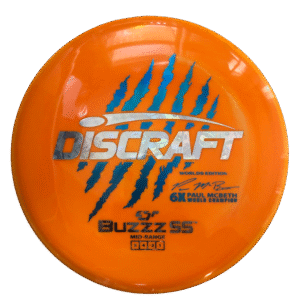 Swirl ESP Buzzz SS - Paul McBeth 6x-Claw - 2026 Worlds Edition Orange