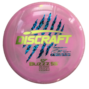 Swirl ESP Buzzz SS - Paul McBeth 6x-Claw - 2026 Worlds Edition Pink