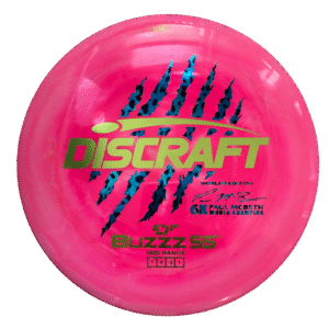 Swirl ESP Buzzz SS - Paul McBeth 6x-Claw - 2026 Worlds Edition Pink