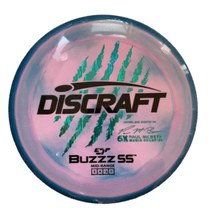 Swirl ESP Buzzz SS - Paul McBeth 6x-Claw - 2026 Worlds Edition Pink-blue
