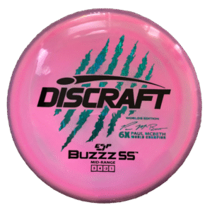 Swirl ESP Buzzz SS - Paul McBeth 6x-Claw - 2026 Worlds Edition Pink