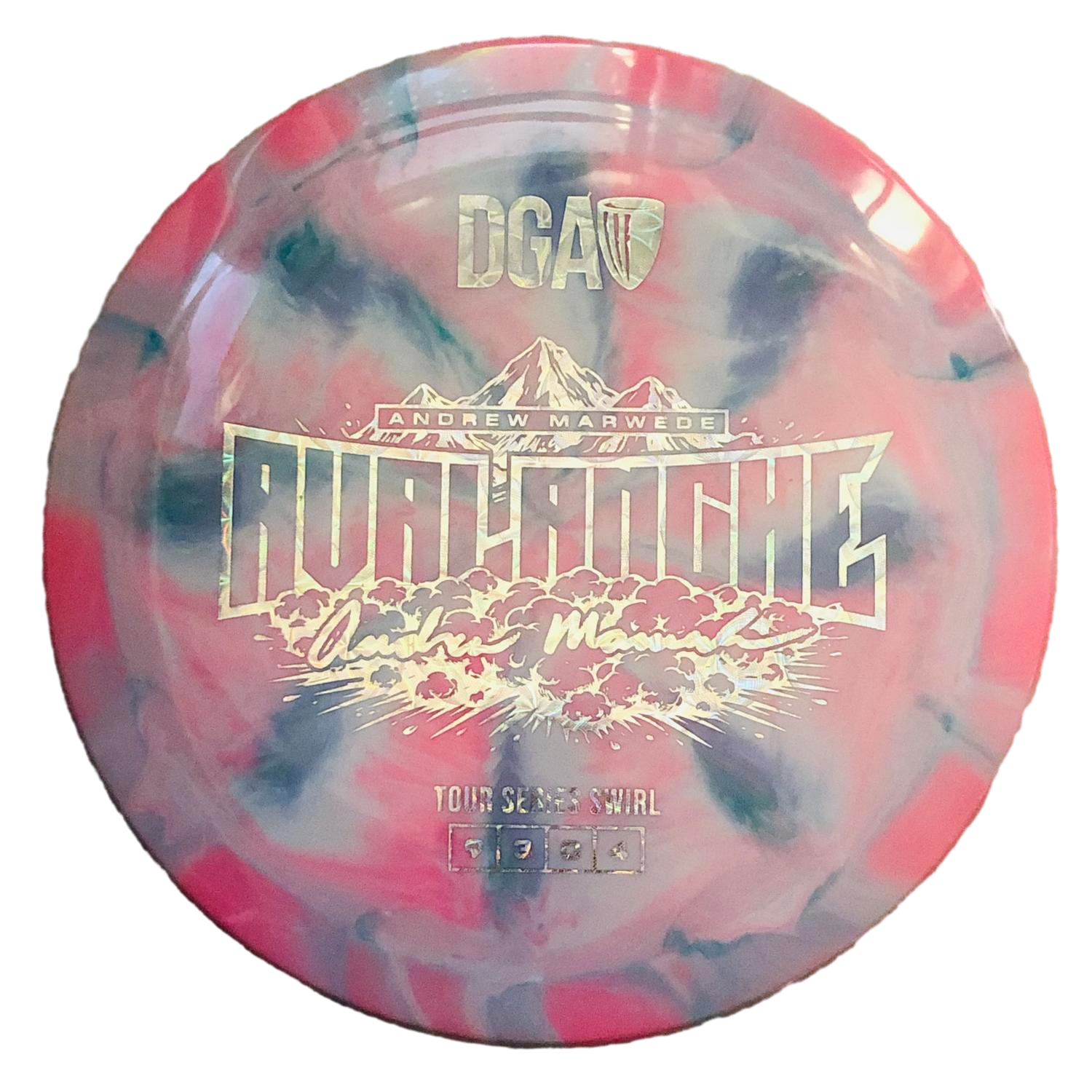 Andrew Marwede Tour Series Swirl Avalanche Pink