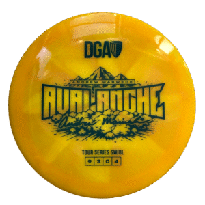 DGA Swirl Avalanche - Andrew Marwede 2026 Tour Series Yellow