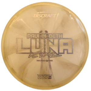 Z Swirl Luna - Paul McBeth 2025 Tour Series Clear-white