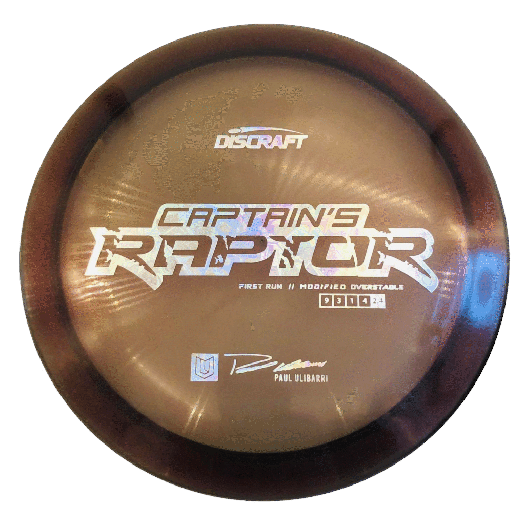 Discraft Special Blend Z Raptor - First Run Captain's Raptor (173-174g) Brown-black