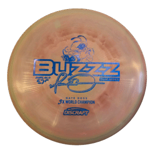 Discraft Swirl Glo ESP Buzzz - Nate Doss - 3x World Champion Tour Series Pink-turquoise