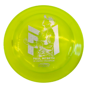 Discraft CryZtal Hades - Paul McBeth 3x USDGC Champion Yellow Driver