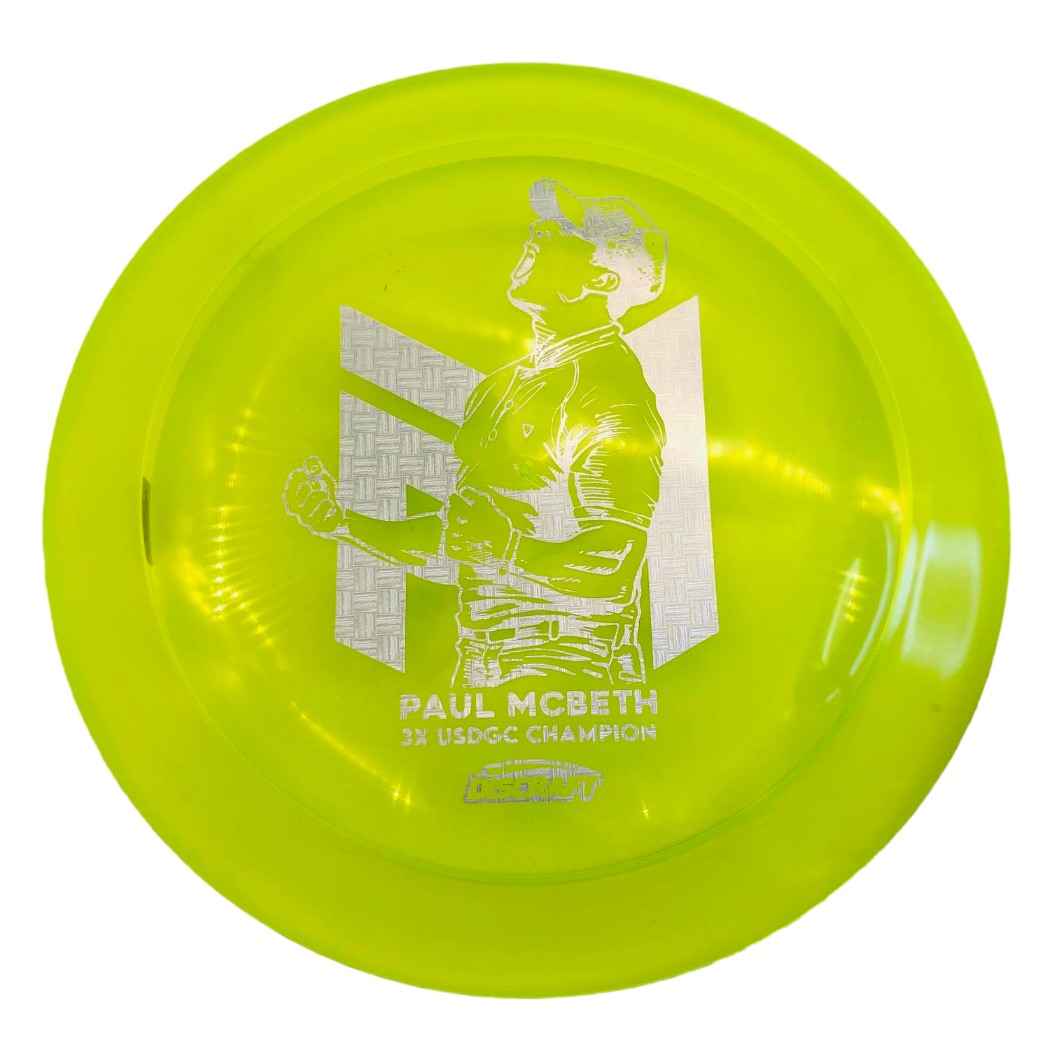 Discraft CryZtal Hades - Paul McBeth 3x USDGC Champion Yellow Driver