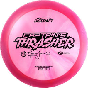 Z Swirl Captain's Thrasher - Missy Gannon 2026 Discraft Disc golf Driver, stable,