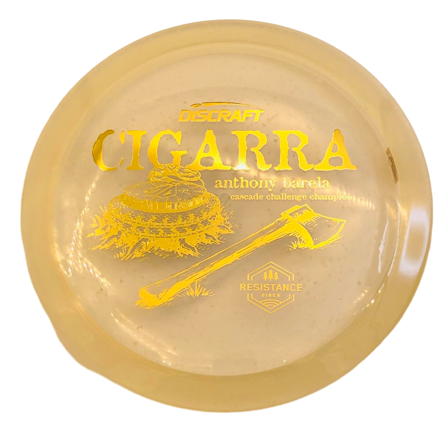 Anthony Barela Glo Confetti Z Cigarra - Cascade Challenge Edition Clear