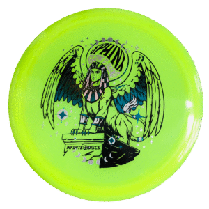 Infinite Discs C-Blend Glow Sphinx Disc Golf Disc Lime
