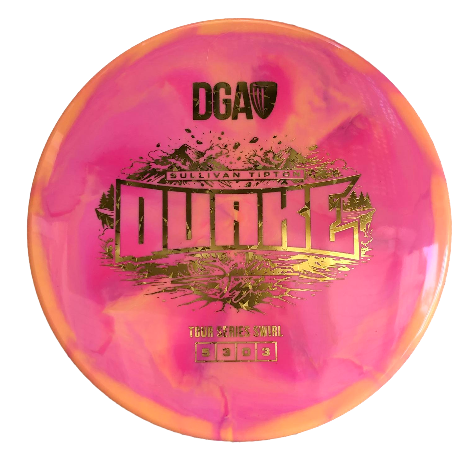 DGA Swirl Quake - Sullivan Tipton 2026 Tour Series Pink