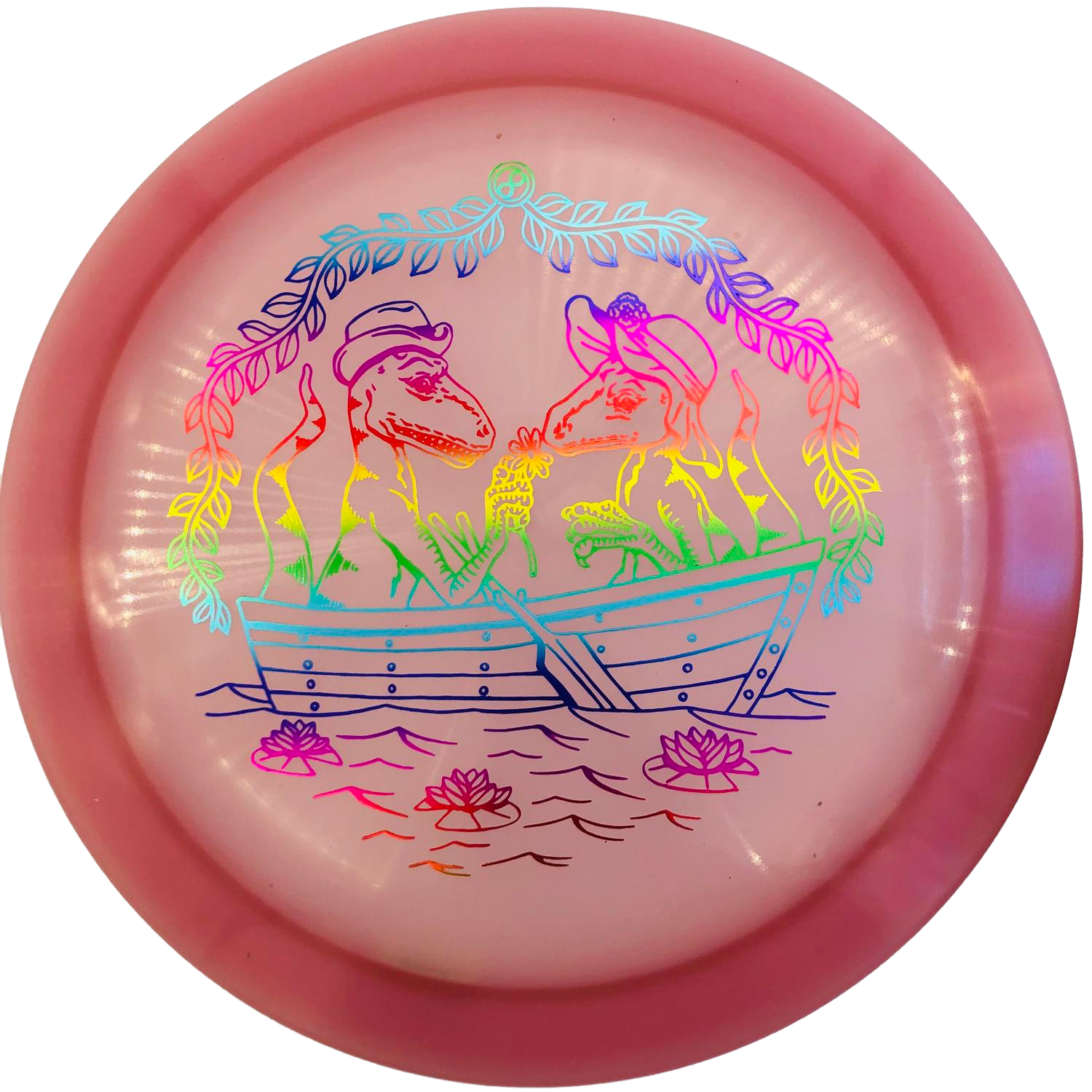 Discraft Z Glo Raptor (Raptors in Love) Pink