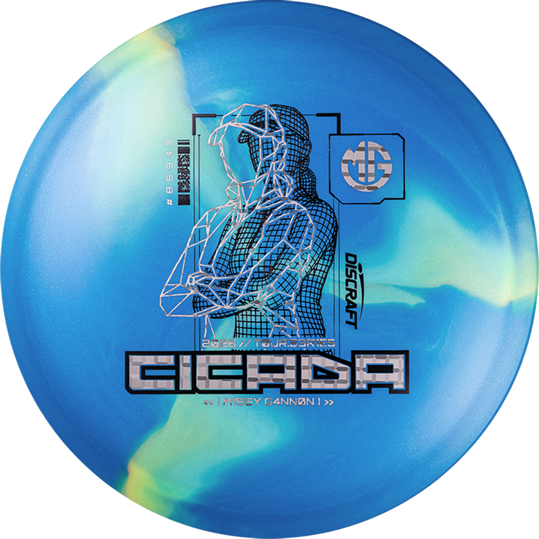Titanium Big Z Swirl Cicada – Missy Gannon 2026 Tour Series V2 – PRE-ORDER!