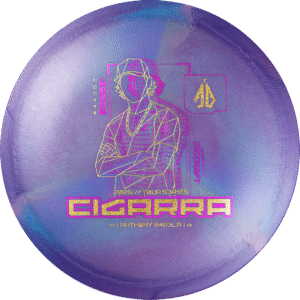 Titanium Big Z Swirl Cigarra – Anthony Barela 2026 Tour Series V2 – PRE-ORDER! Discraft 2026 Tour Series, disc golf disc, fairway driver, overstable
