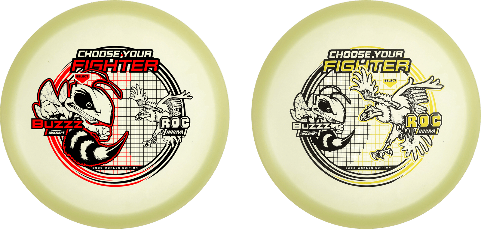 2026 WORLDS Edition Collector Set - Discraft Buzzz and Innova Roc (Available 28.8.) - Image 3