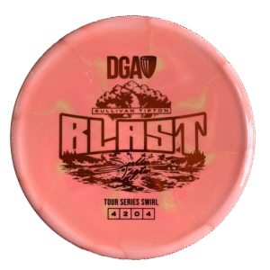 DGA Swirl Blast 2026 Tour Series Disc Golf Disc Pink-orange
