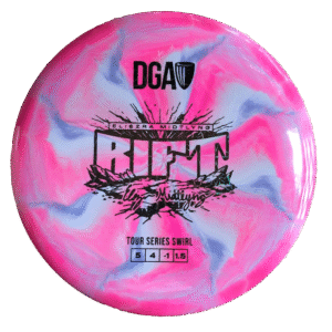 DGA Swirl Rift 2026 Tour Series Disc Golf Disc Pink