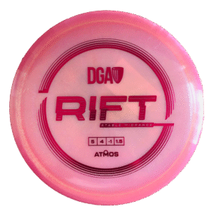 DGA Rift Disc Golf Disc Pink