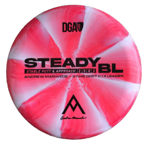DGA Steady BL Disc Golf Disc Pink