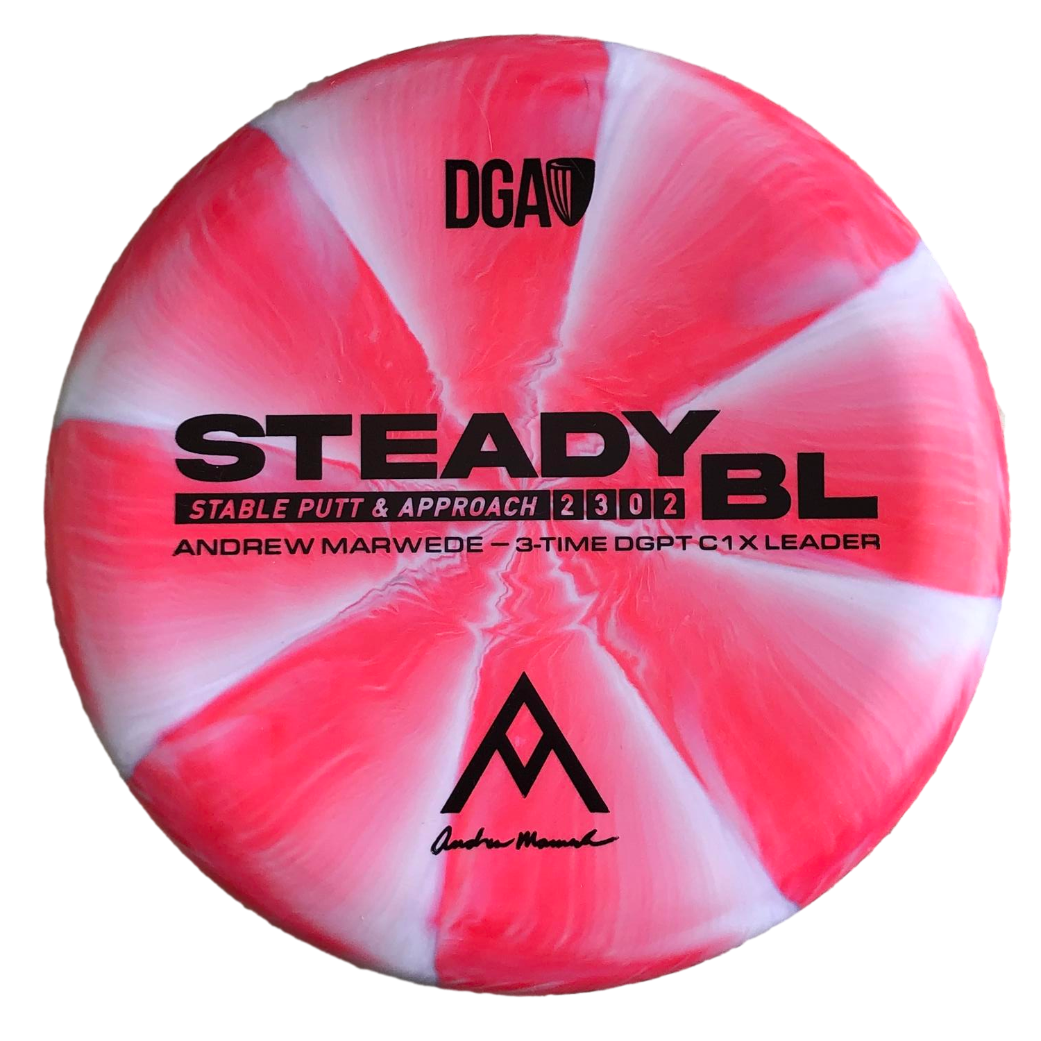 DGA Steady BL Disc Golf Disc Pink