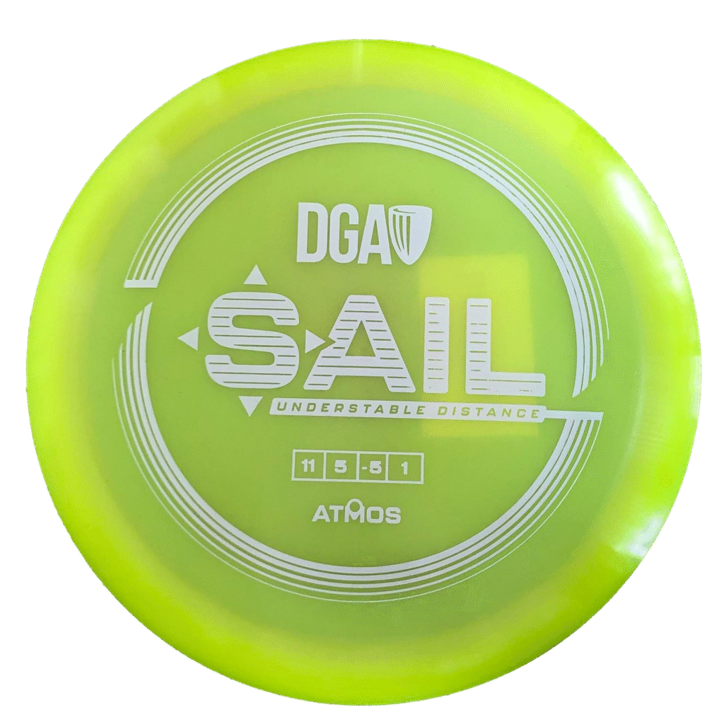 DGA Sail Disc Golf Disc Yellow