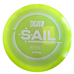 DGA Sail Disc Golf Disc Yellow