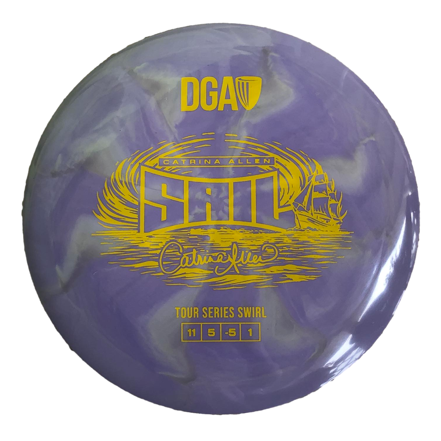 DGA Sail Disc Golf Disc Purple