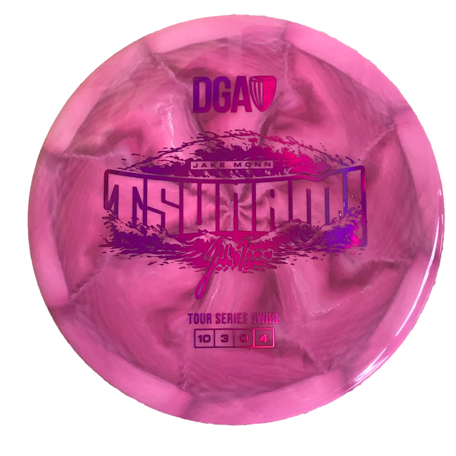 Jake Monn Tour Series Swirl Tsunami Pink