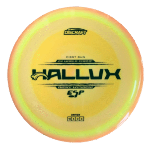 Discraft Swirl ESP Hallux - Ricky Wysocki First Run - Disc Golf Disc Yellow