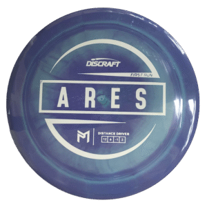 Discraft Swirly ESP Ares - Paul McBeth First Run - Disc Golf Disc Blue