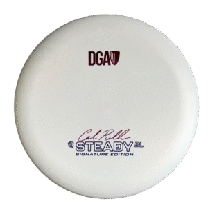 DGA D-Line Stone Steady BL - Cole Redalen DGPT Kansas City Open Champion - Disc Golf Putter White