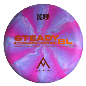 DGA Steady BL Disc Golf Disc Purple