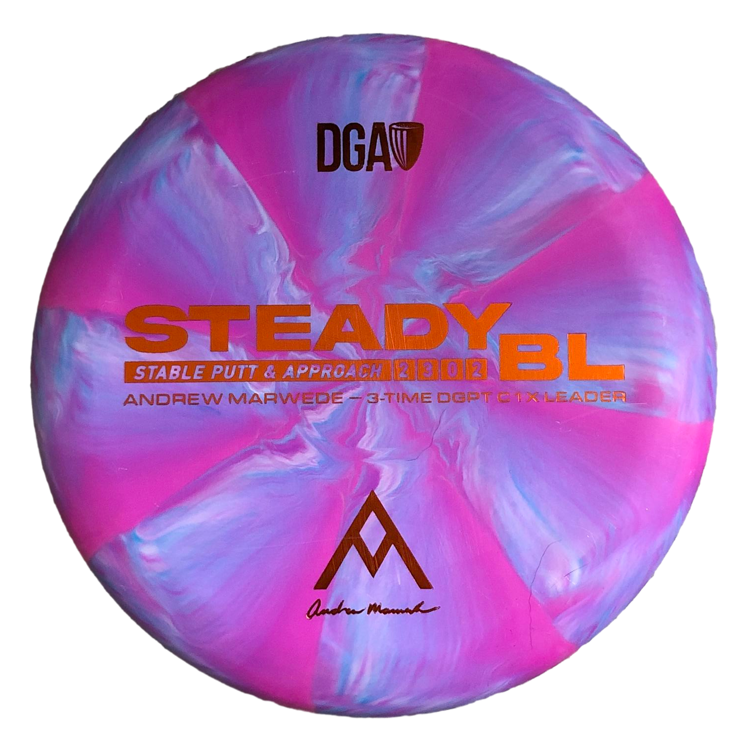 DGA Steady BL Disc Golf Disc Purple