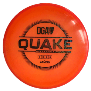 DGA Quake Disc Golf Disc Orange