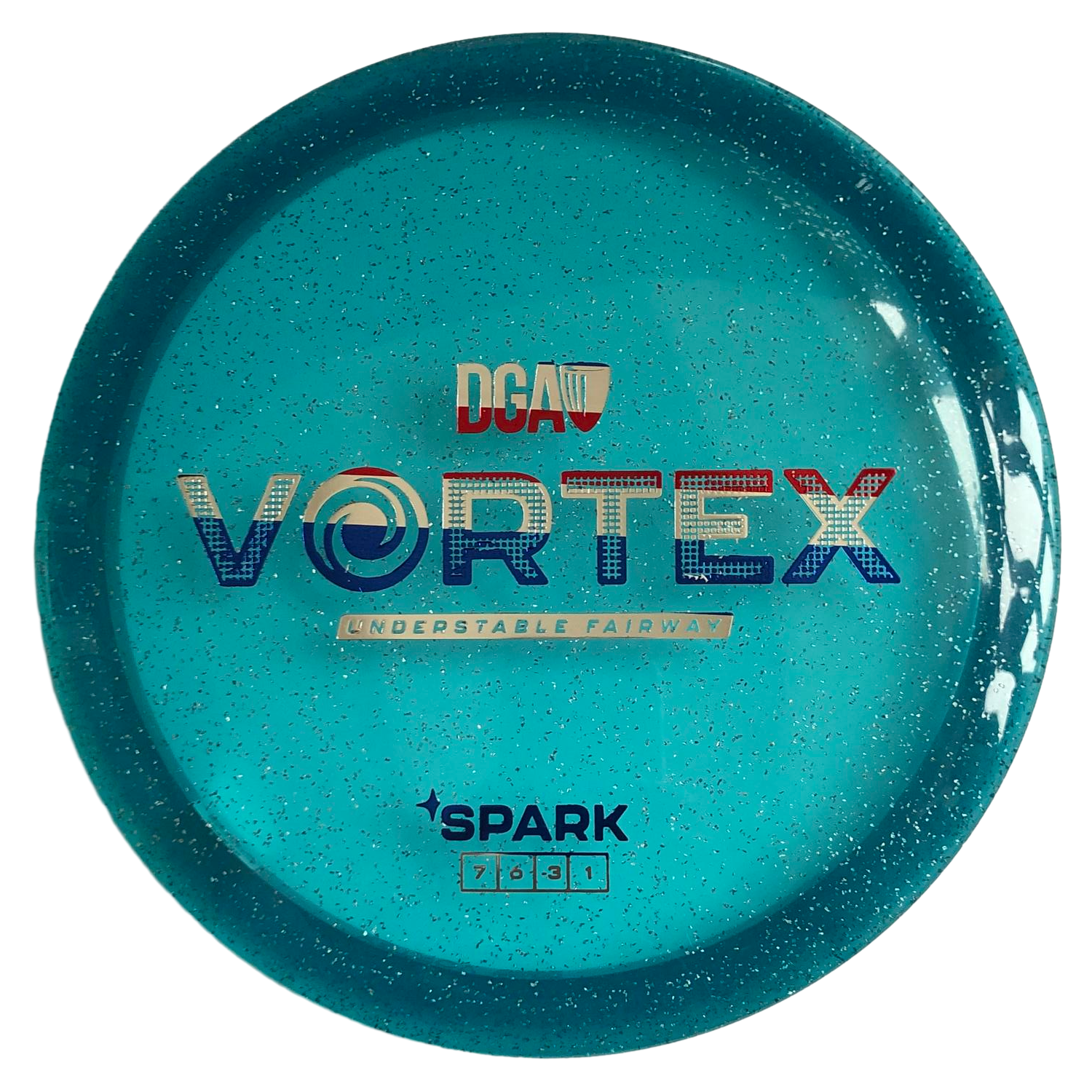 DGA Spark Vortex Disc Golf Fairway Teal