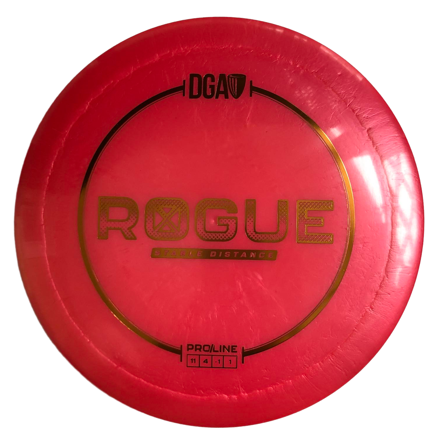 DGA Rogue Disc Golf Disc Red