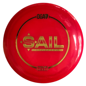 DGA ProLine Sail Disc Golf Driver Red