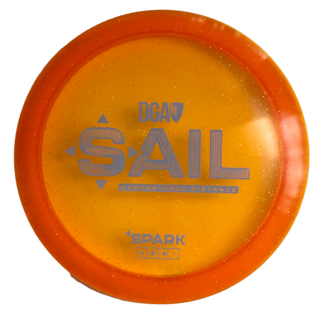 DGA Sail Disc Golf Disc Orange