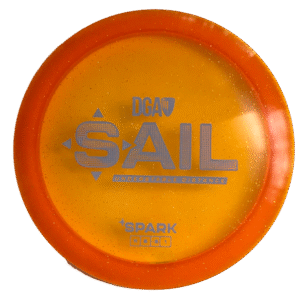 DGA Sail Disc Golf Disc Orange