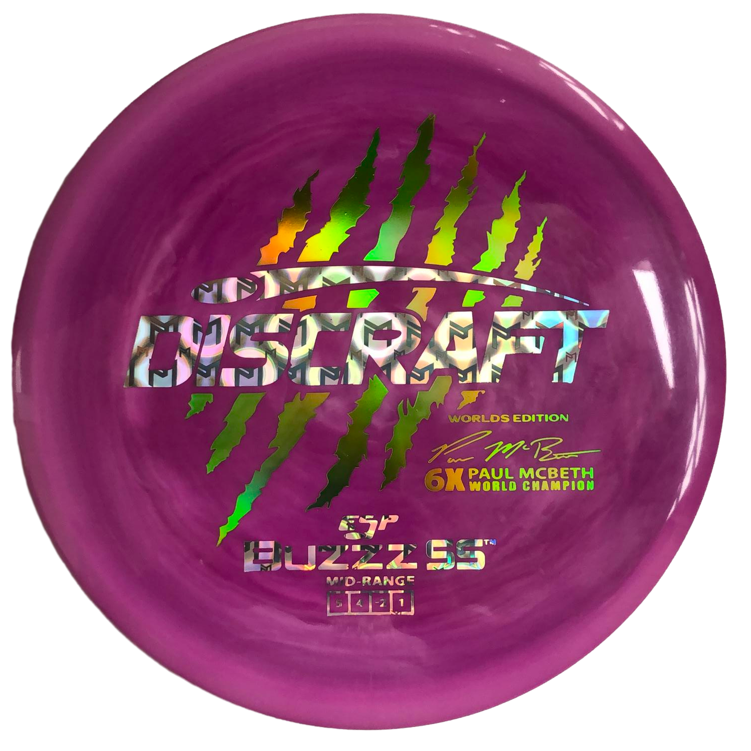Swirl ESP Buzzz SS - Paul McBeth 6x-Claw - 2026 Worlds Edition Purple