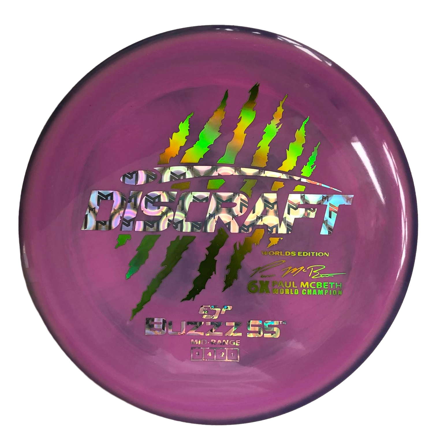 Swirl ESP Buzzz SS - Paul McBeth 6x-Claw - 2026 Worlds Edition Purple