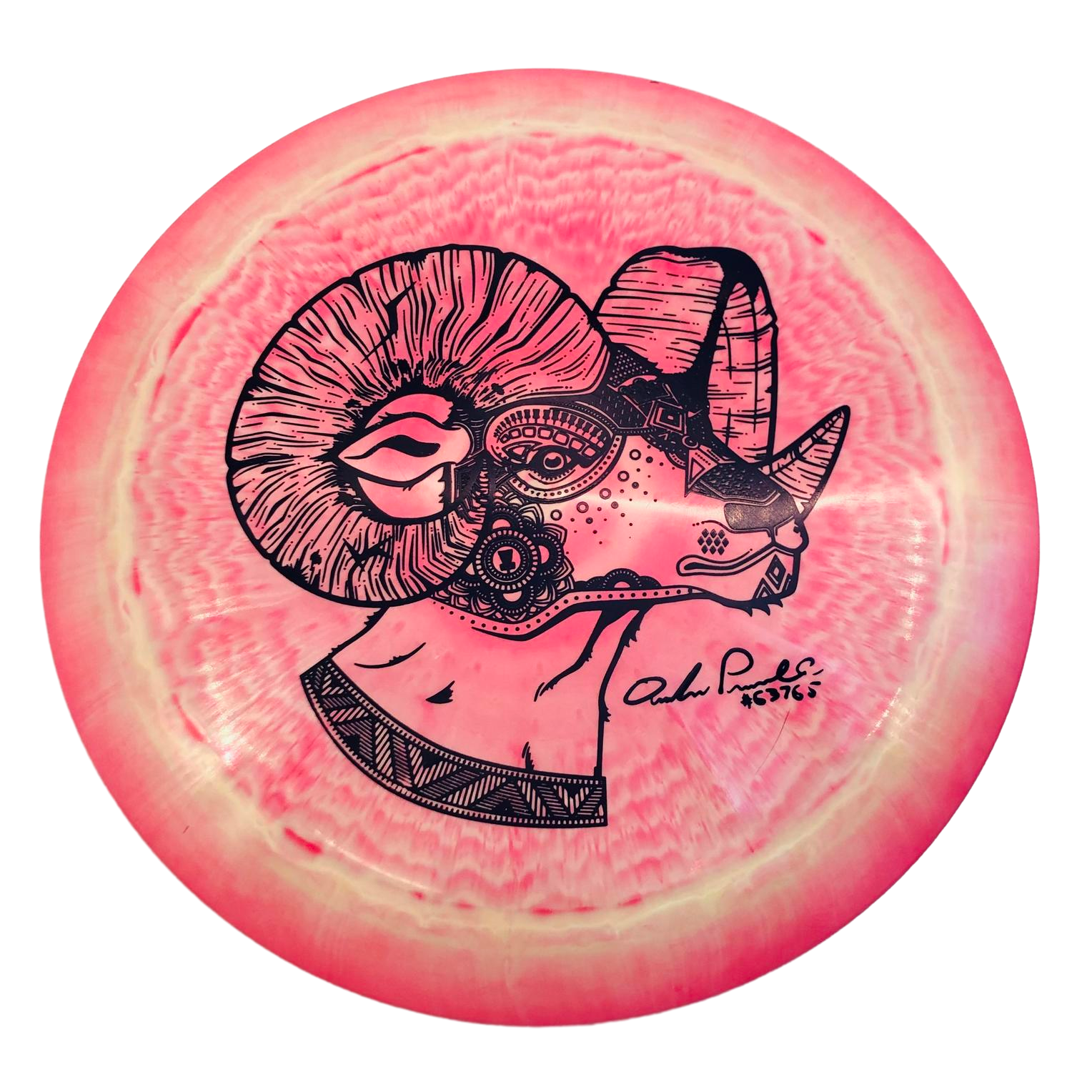 ESP Swirl Punisher - 2023 Ledgestone Edition Pink