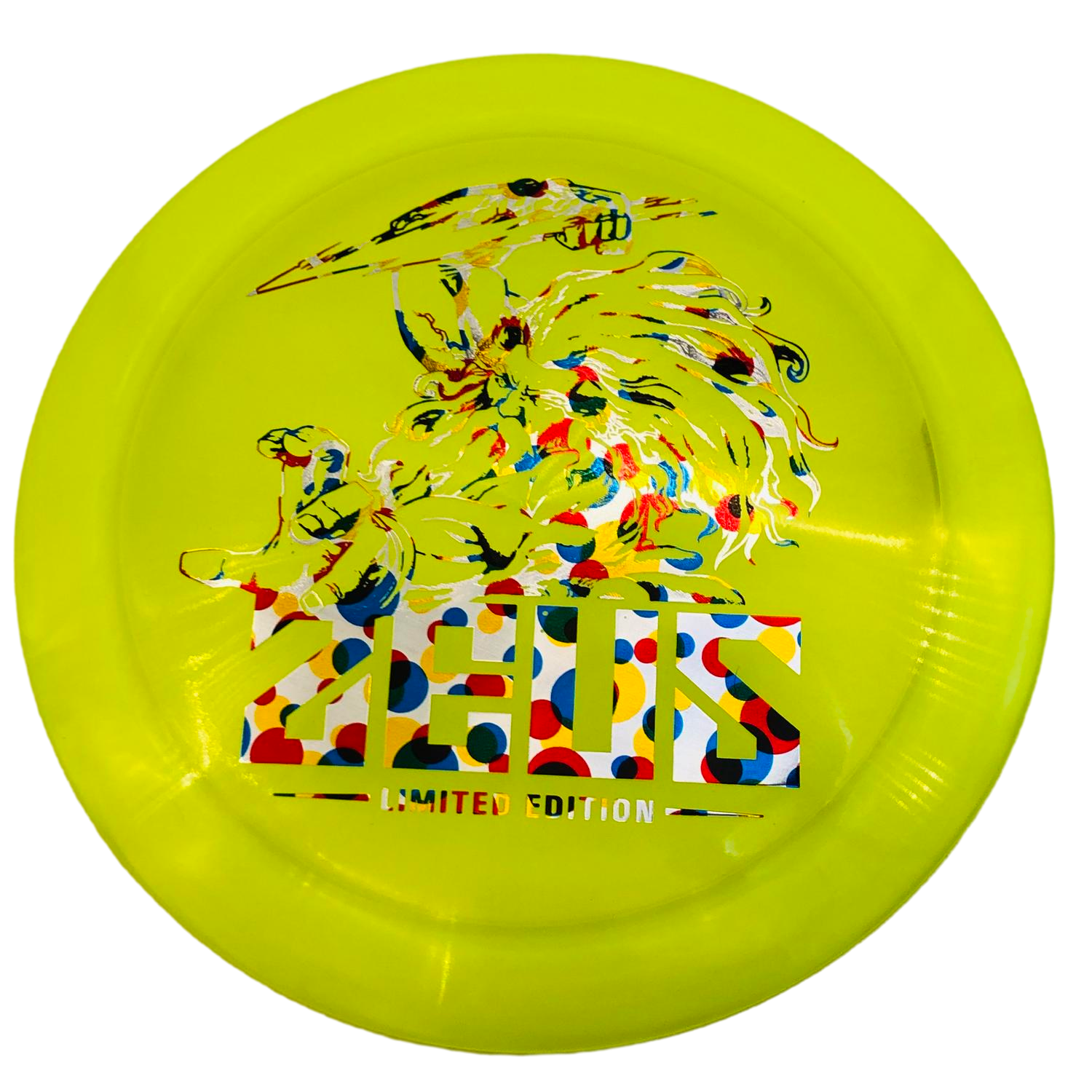 Z Zeus - Paul McBeth - Limited Edition Yellow-dayglo