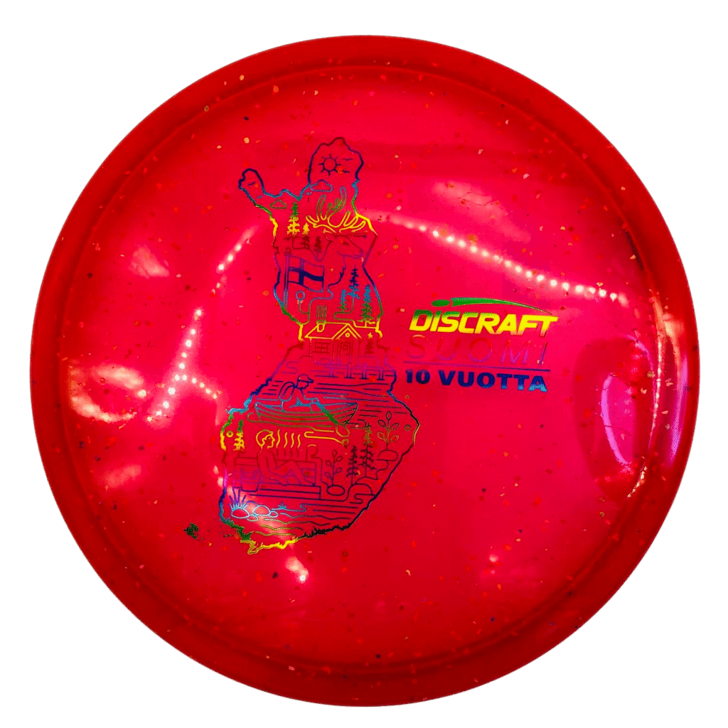 Discraft Confetti Z Zone SS - Discraft Suomi 10 Vuotta Limited Edition Red